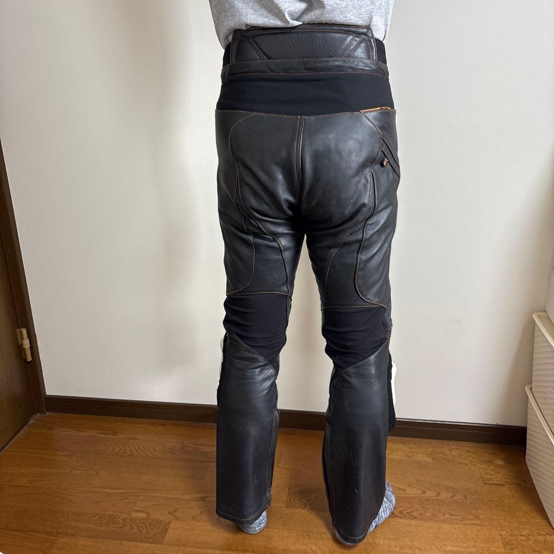 HYOD レザーパンツ 膝プロテクター付き