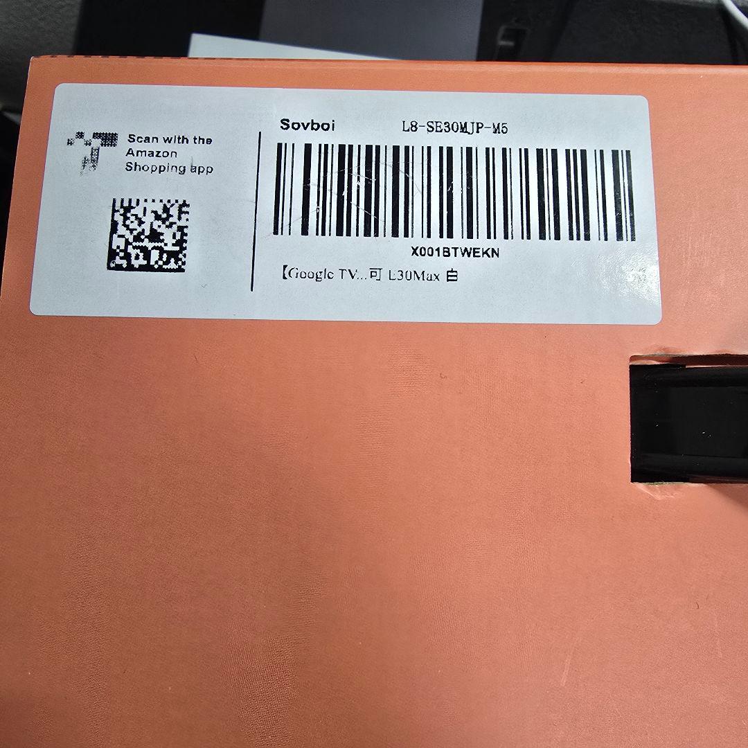 新品同GoogleTV搭載1500アンシルーメンSovboi EC30Max