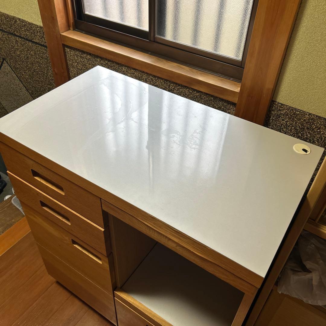 unico HUTTE ヒュッテ キッチンカウンター オーク材 BK403