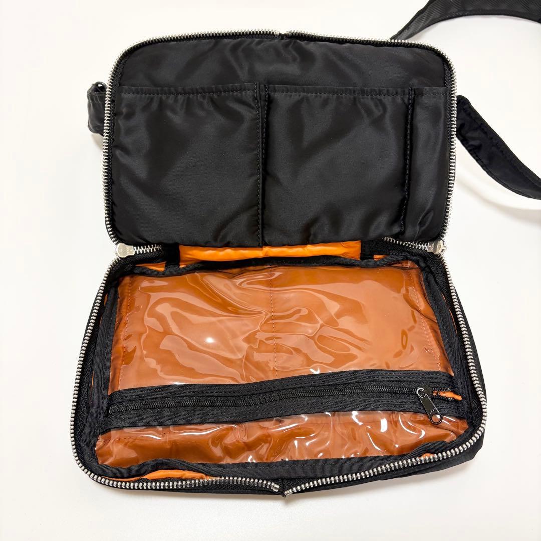 美品　ポーター　タンカー　ショルダーバッグ　S YKK 黒