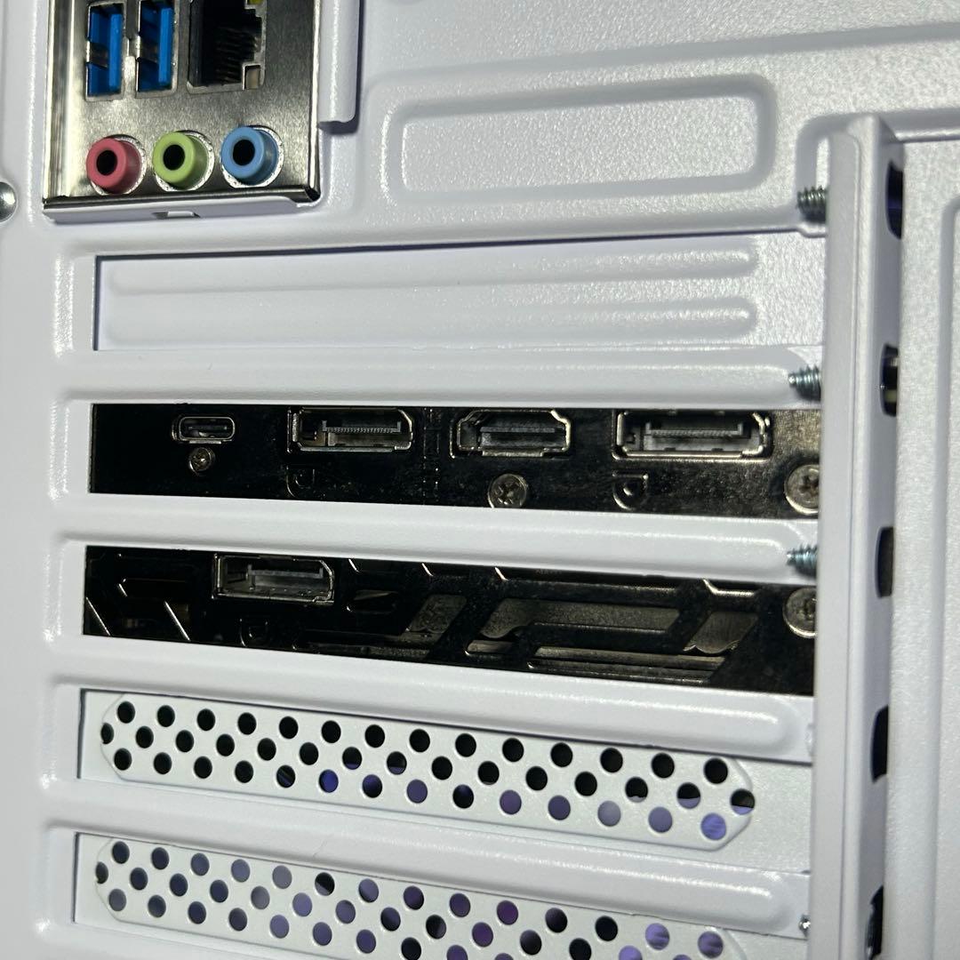 高性能 白 ゲーミングPC RTX2080 Windows11 ワイルズ超快適