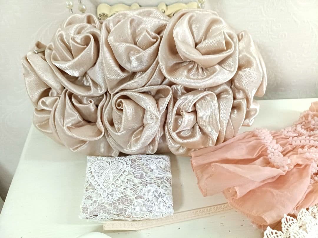 ブランドbonheur saisons着物と作り帯☆七五三７歳フルセット