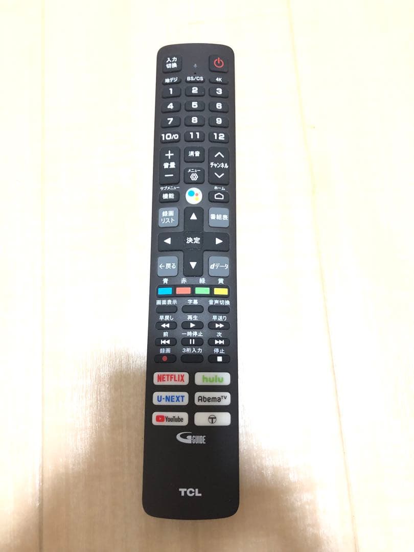 TCL 液晶テレビ 43P815B 20年製 43型 4K スマートテレビ