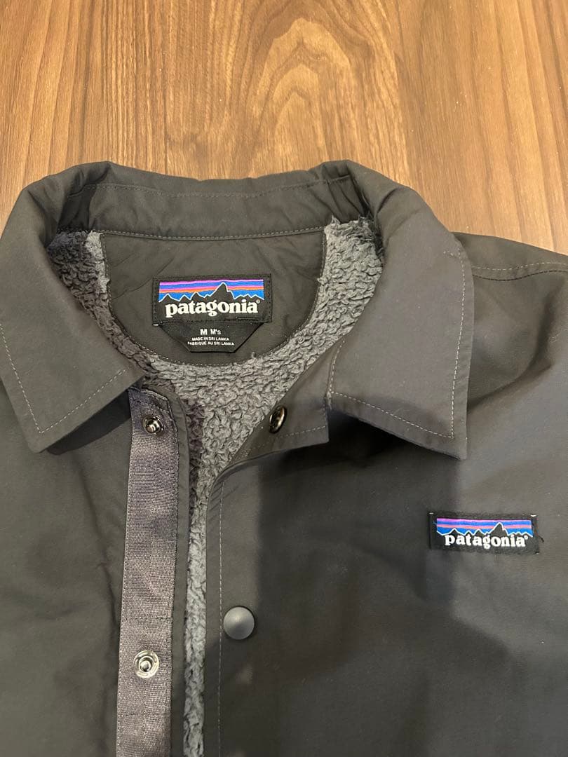 パタゴニア M ラインドイスマスコーチズジャケット 黒　20415 FA23