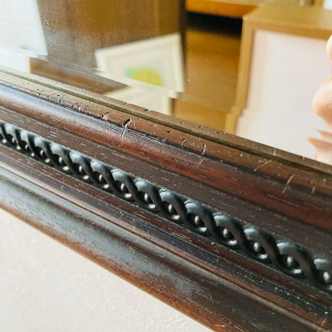 【希少】ヴィンテージ　塩川光明堂 HSロマンスA4 姿見 全身鏡 ウォールミラー