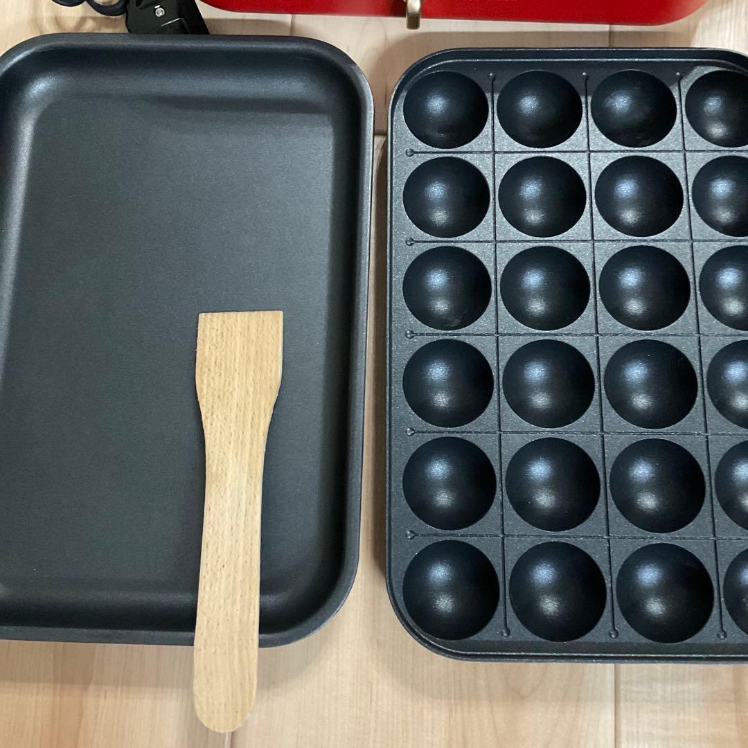 【美品】BRUNO コンパクトホットプレート セラミックコート鍋セット 箱入り