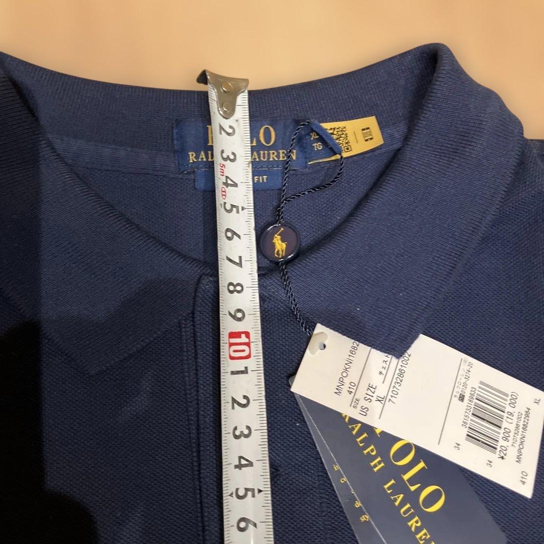 Polo Ralph Lauren ネイビー ポロシャツ XL