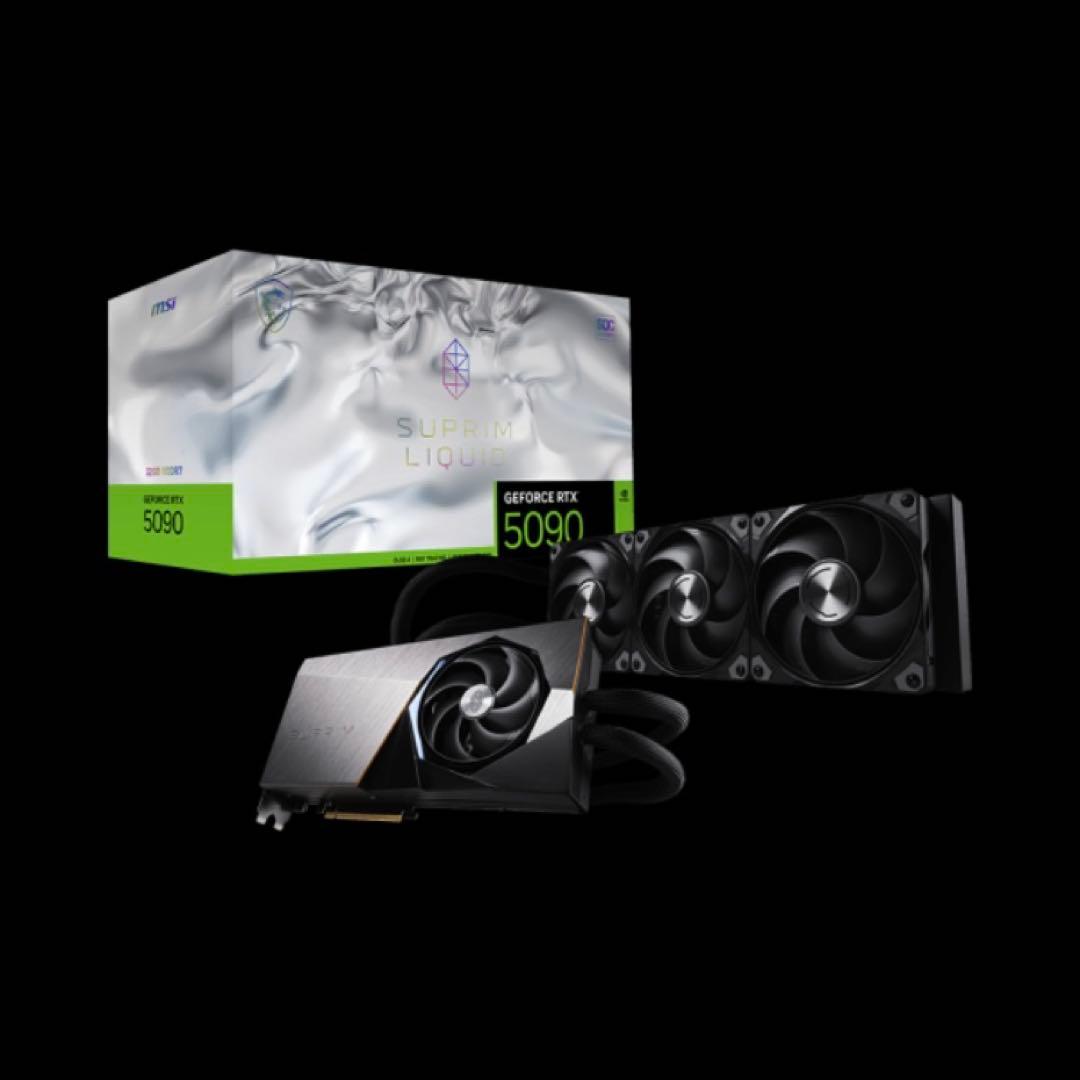 グラフィックボード・グラボ・ビデオカード GeForce RTX 5090 32G SUPRIM LIQUID SOC