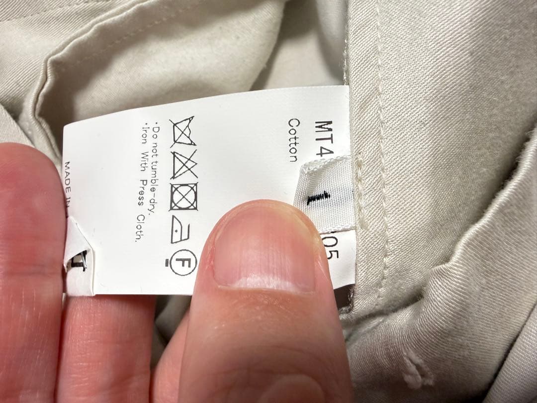 MAATEE&SONS AMERICAN TROUSER - ださGRAY