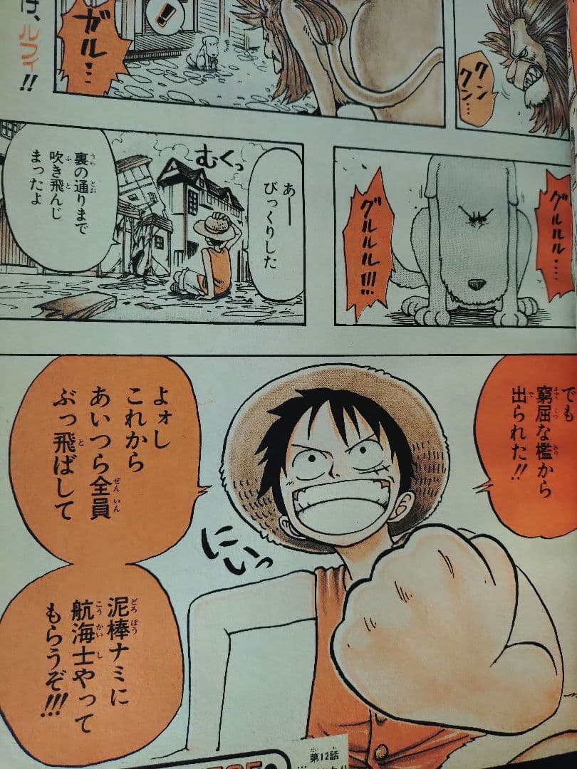 週刊少年ジャンプ1997年46号】ワンピース　表紙2回目 ワイドカラー　c