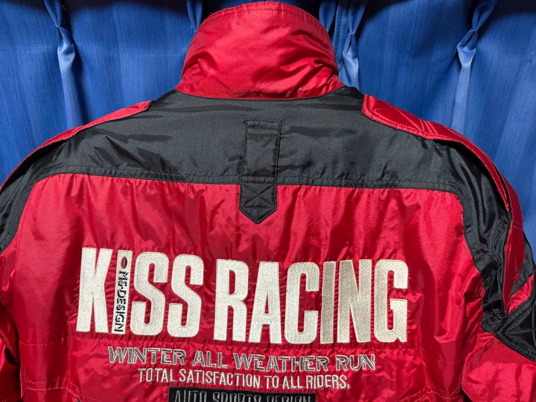 レア 希少 キスレーシング ウィンター ジャケット インナーダウンベスト付き M