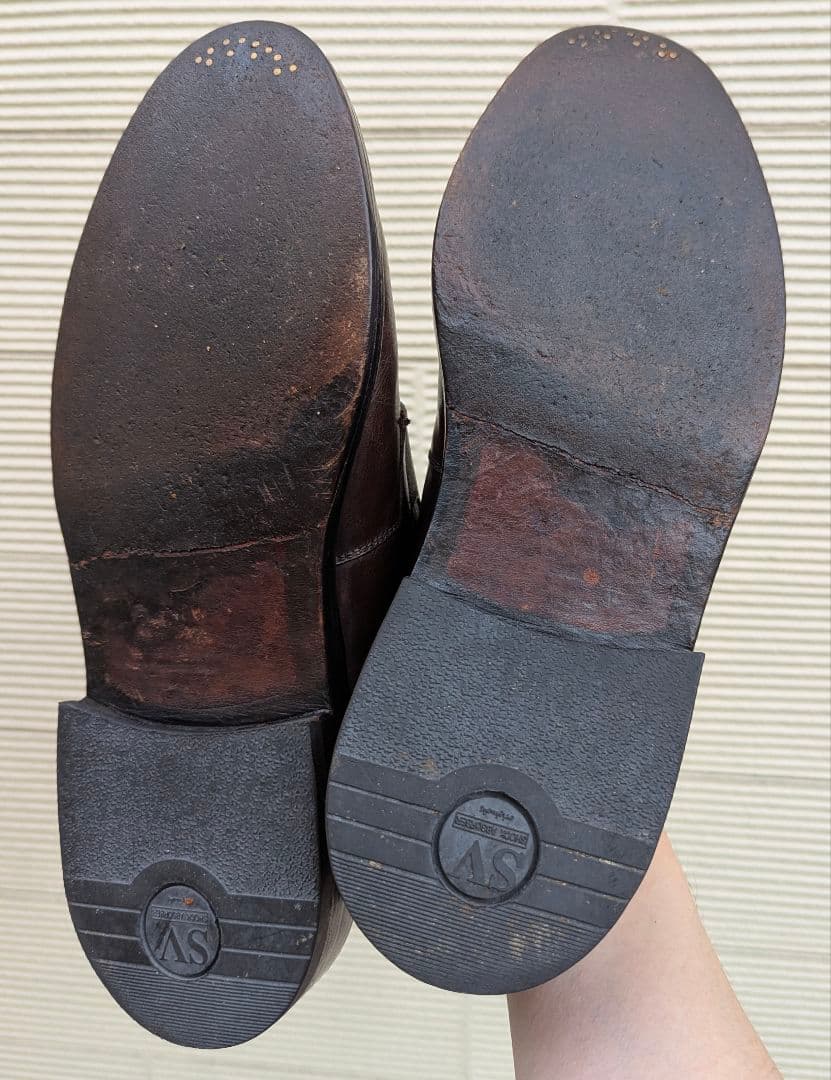 魅惑の東欧靴ハインリッヒディンケラッカープレーントゥ8 1/2訳有格安出品！