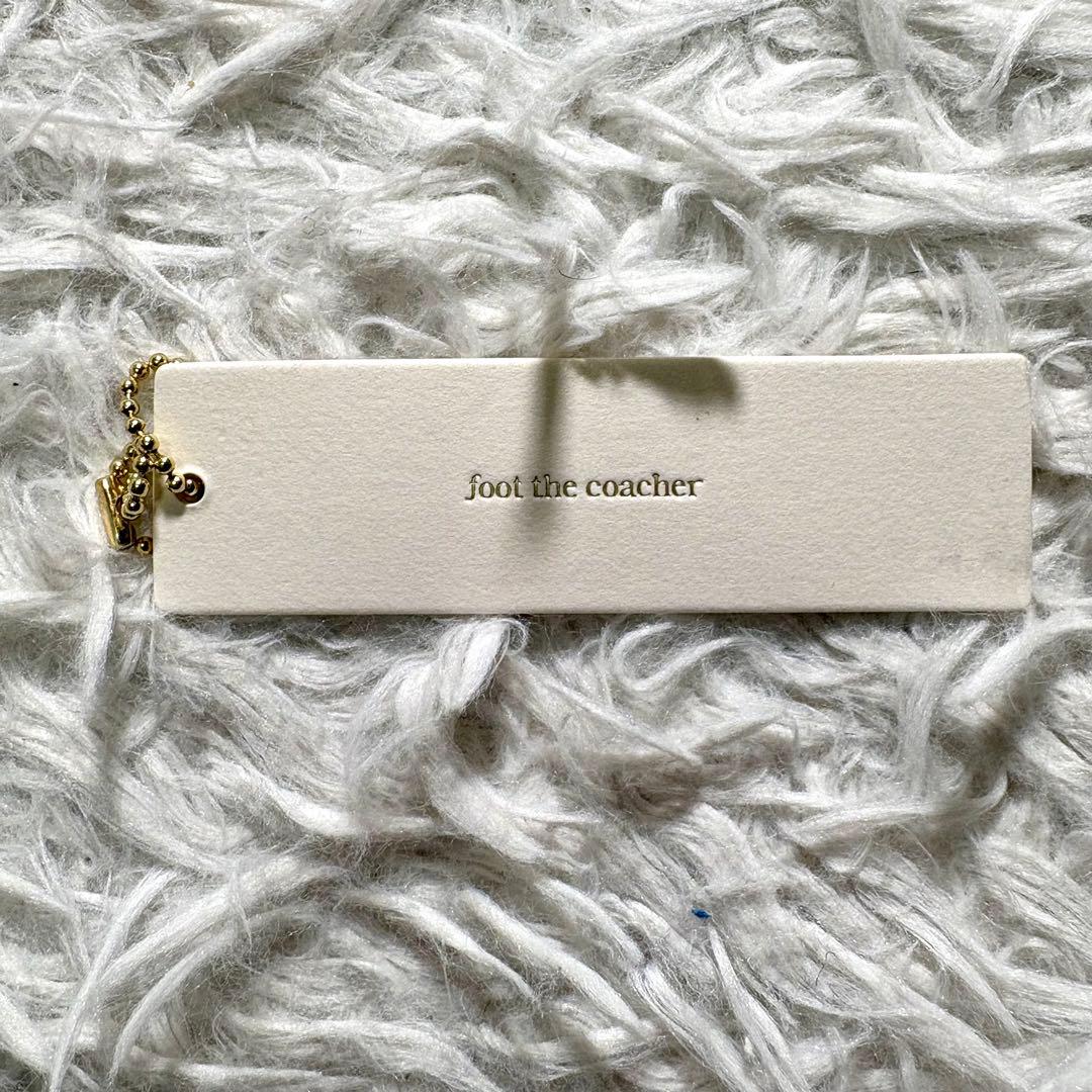 【美品】フットザコーチャー　CHAOS FRONT ZIP レザー　シューズ　7