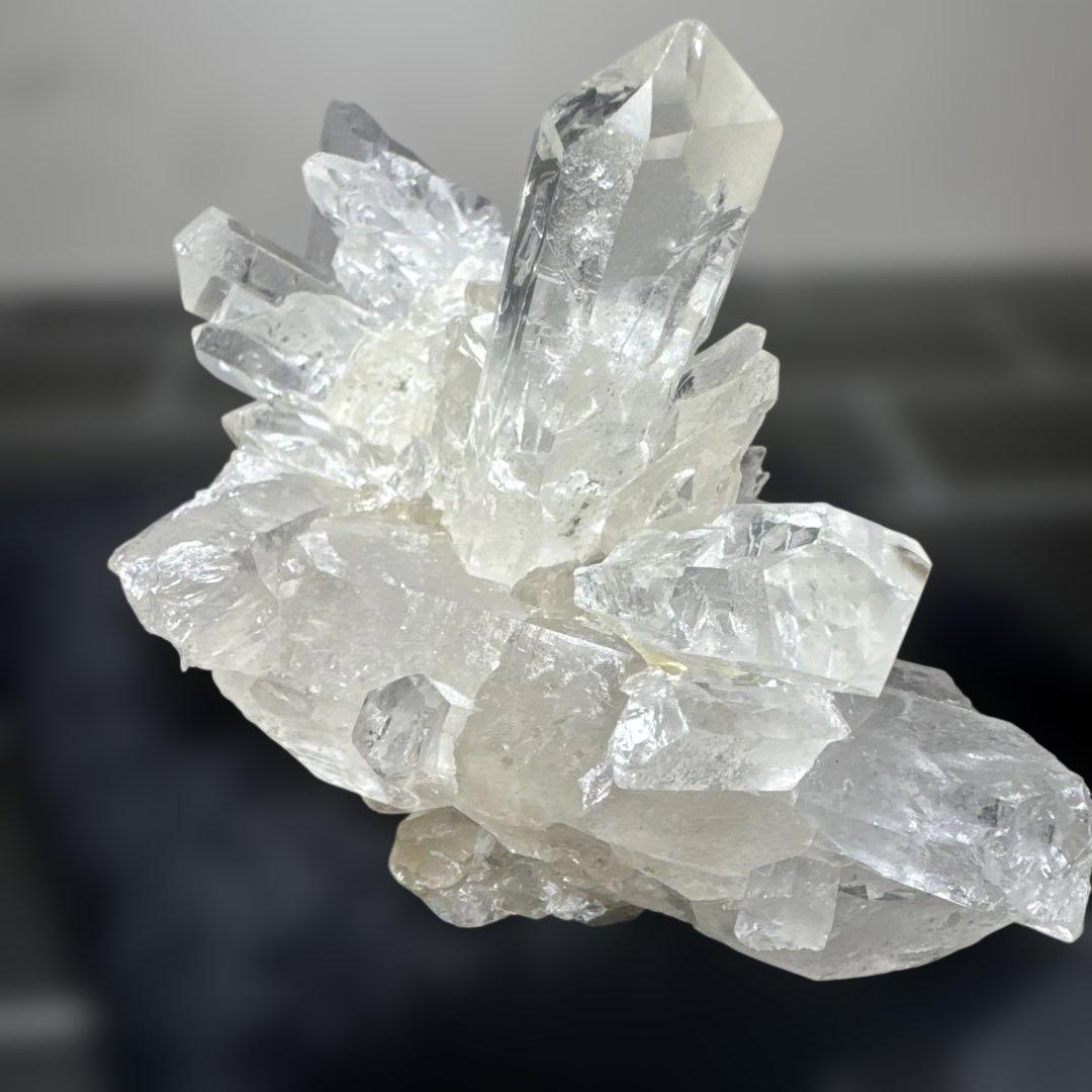 希少透明 トマスゴンガザ産 水晶クラスター 高級原石