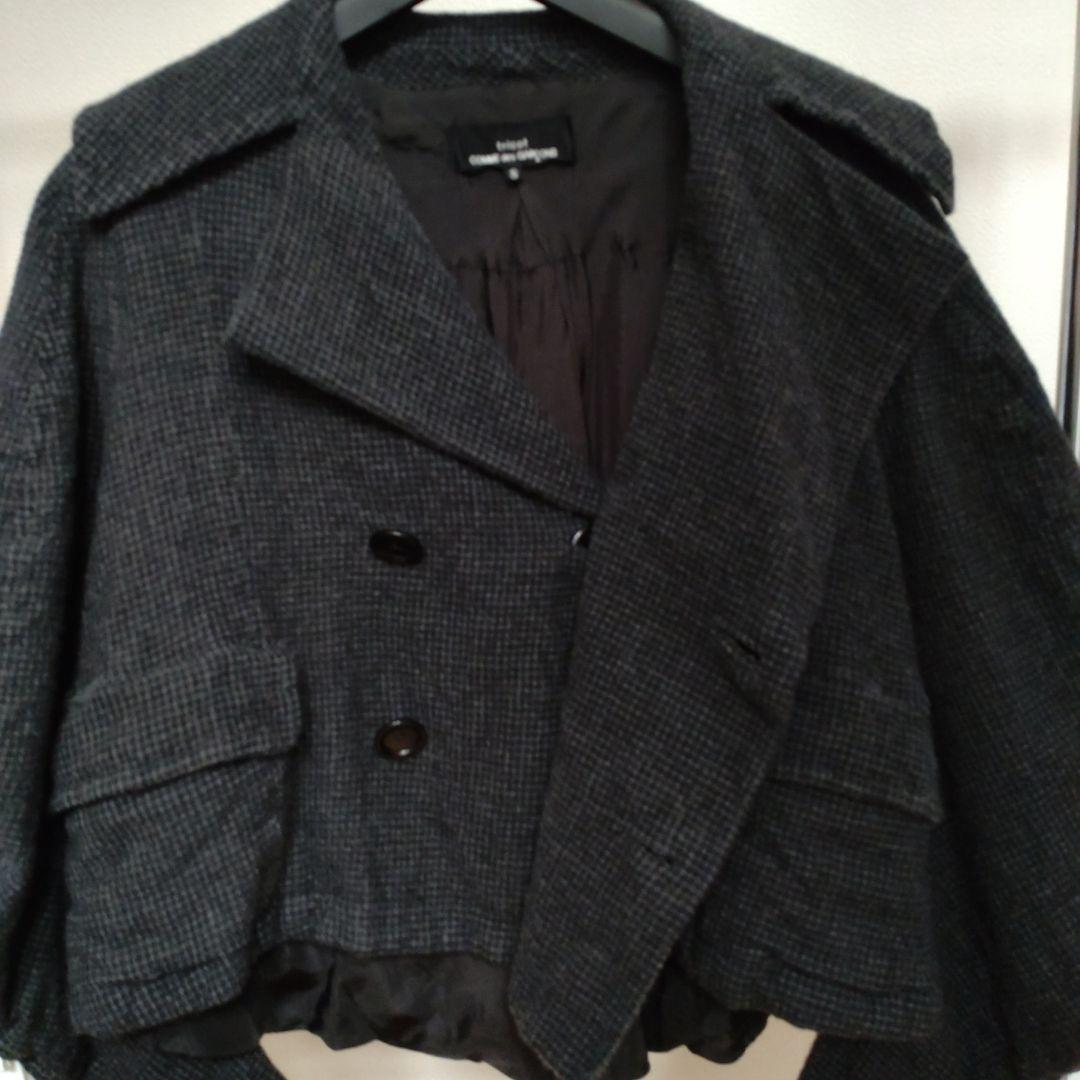 tricot COMME des GARÇONS ダークグレー ジャケット