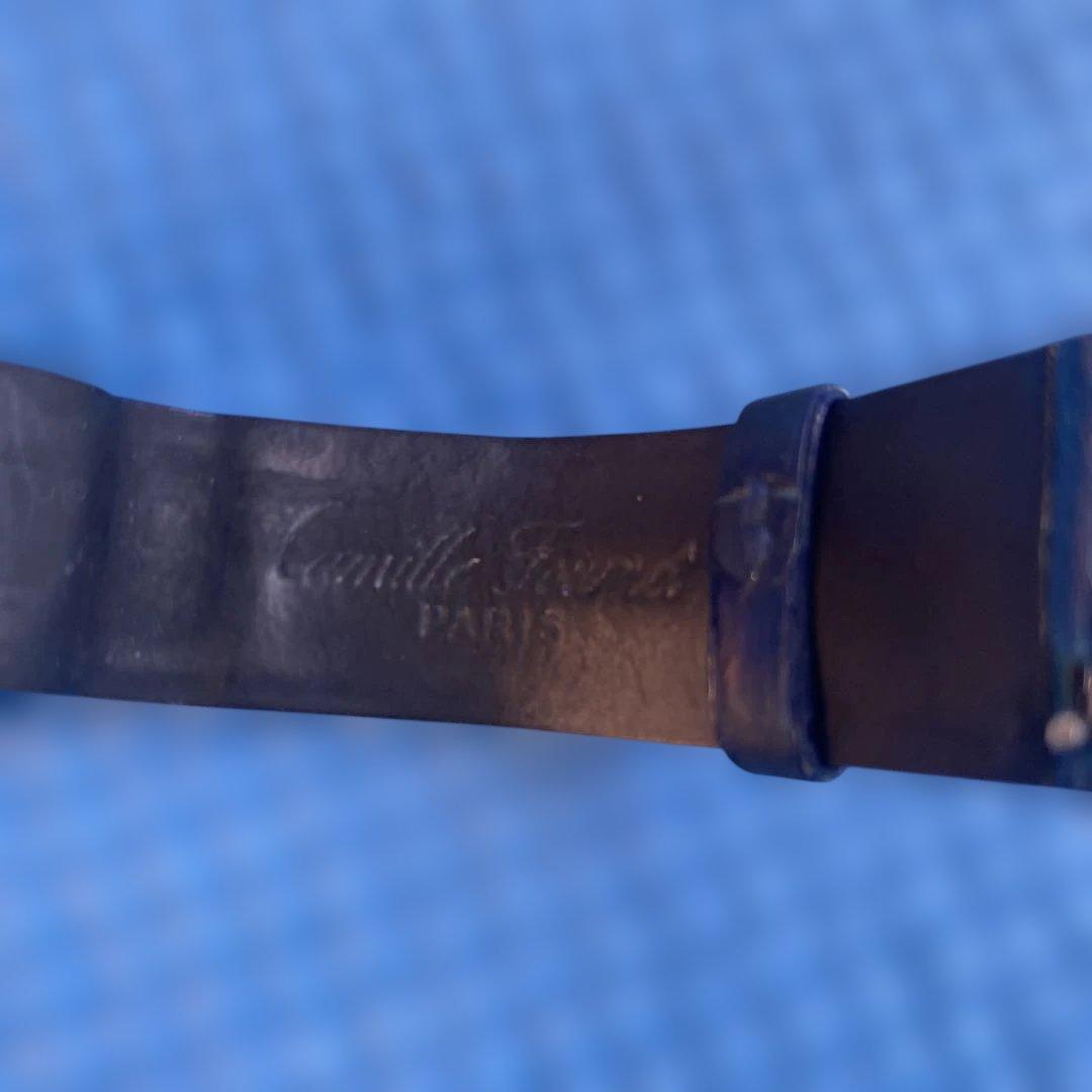 Camille Fournet 時計ベルト　ブルー