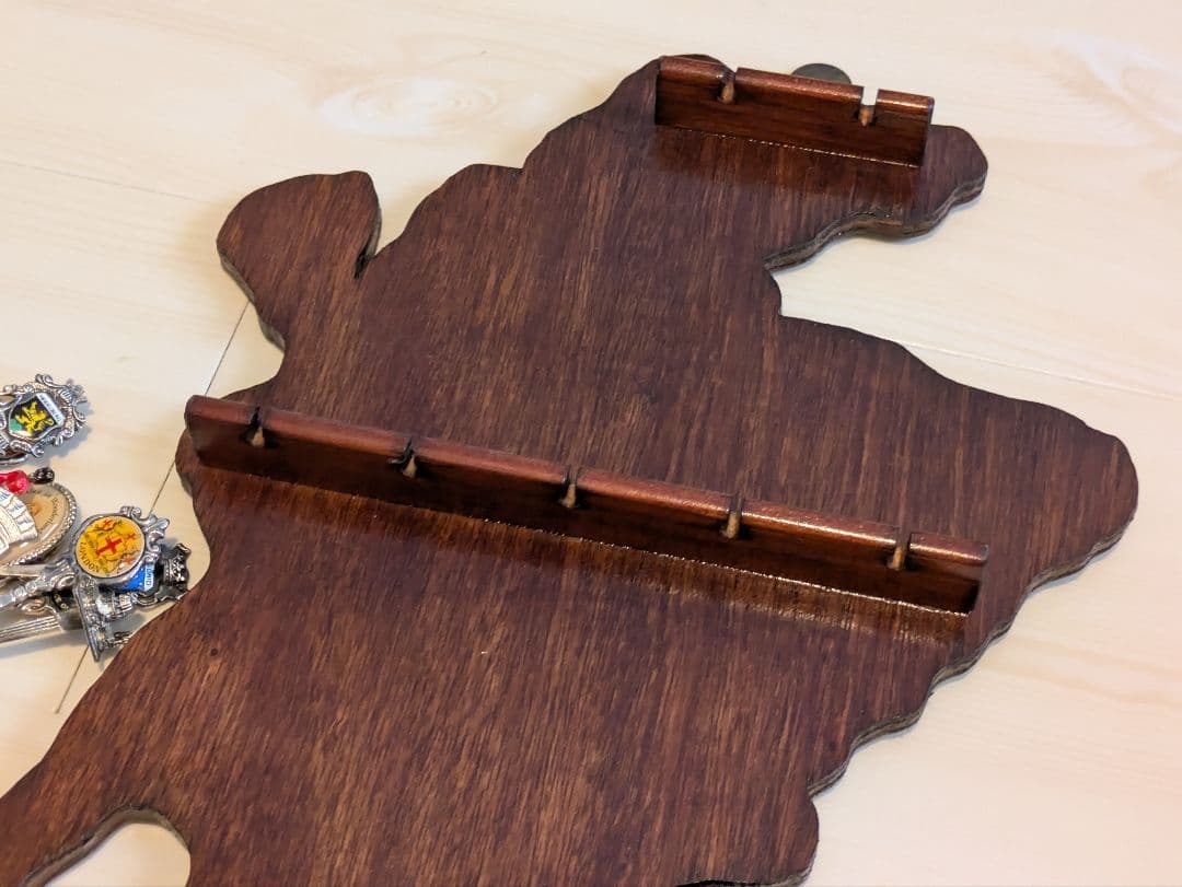 (木製スプーンラック付き）スーベニアスプーンラック　セット