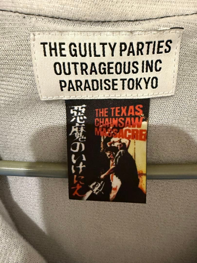 値下げ中‼️【WACKOMARIA】悪魔のいけにえコラボ　コーチジャケット　L