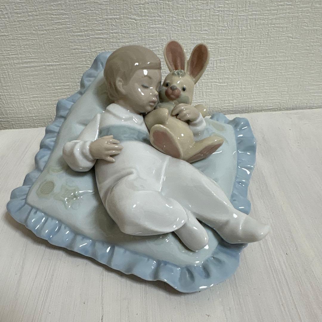 リヤドロLLADRO 「おやすみ　うさちゃん」新品！正規の元箱付き！