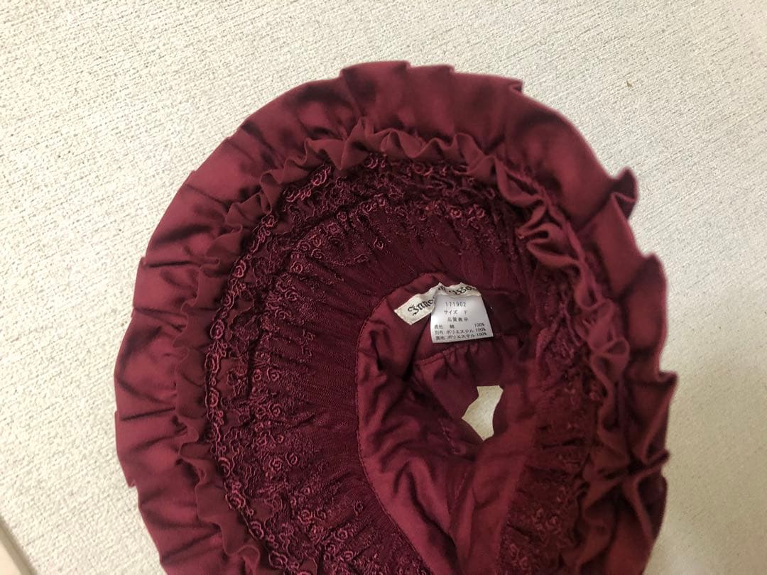 （中古現状お渡し）イノセントワールドのハーフボンネット