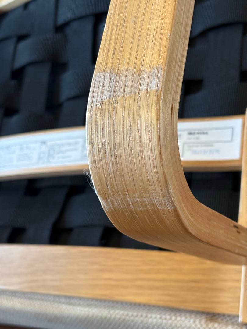 ③リビングでもダイニングでもつかえるソファチェア（モールドクッション仕様）オーク