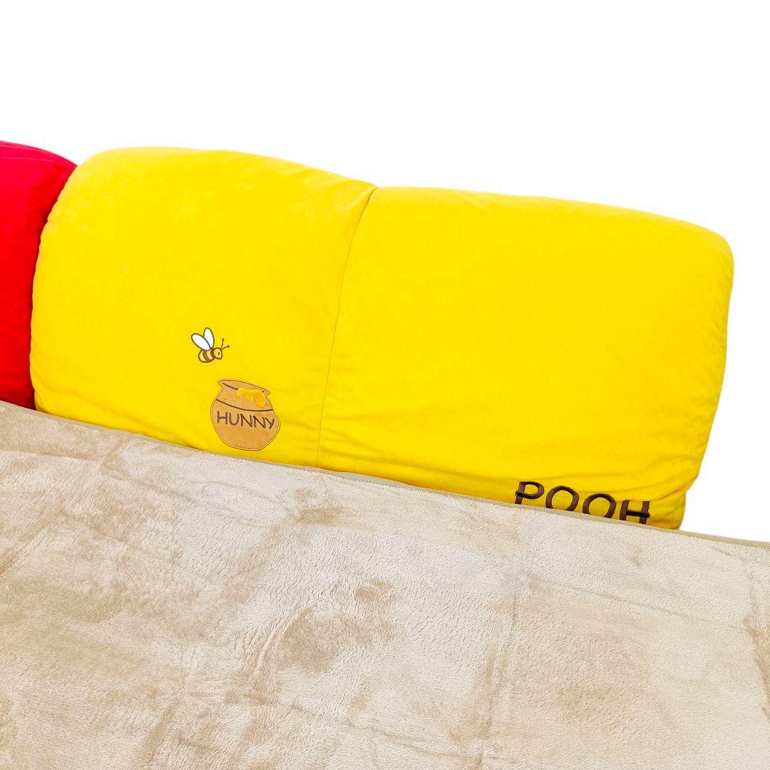 【2/2】ベルメゾン グータラグ くまのプーさん コーナーローソファーセット