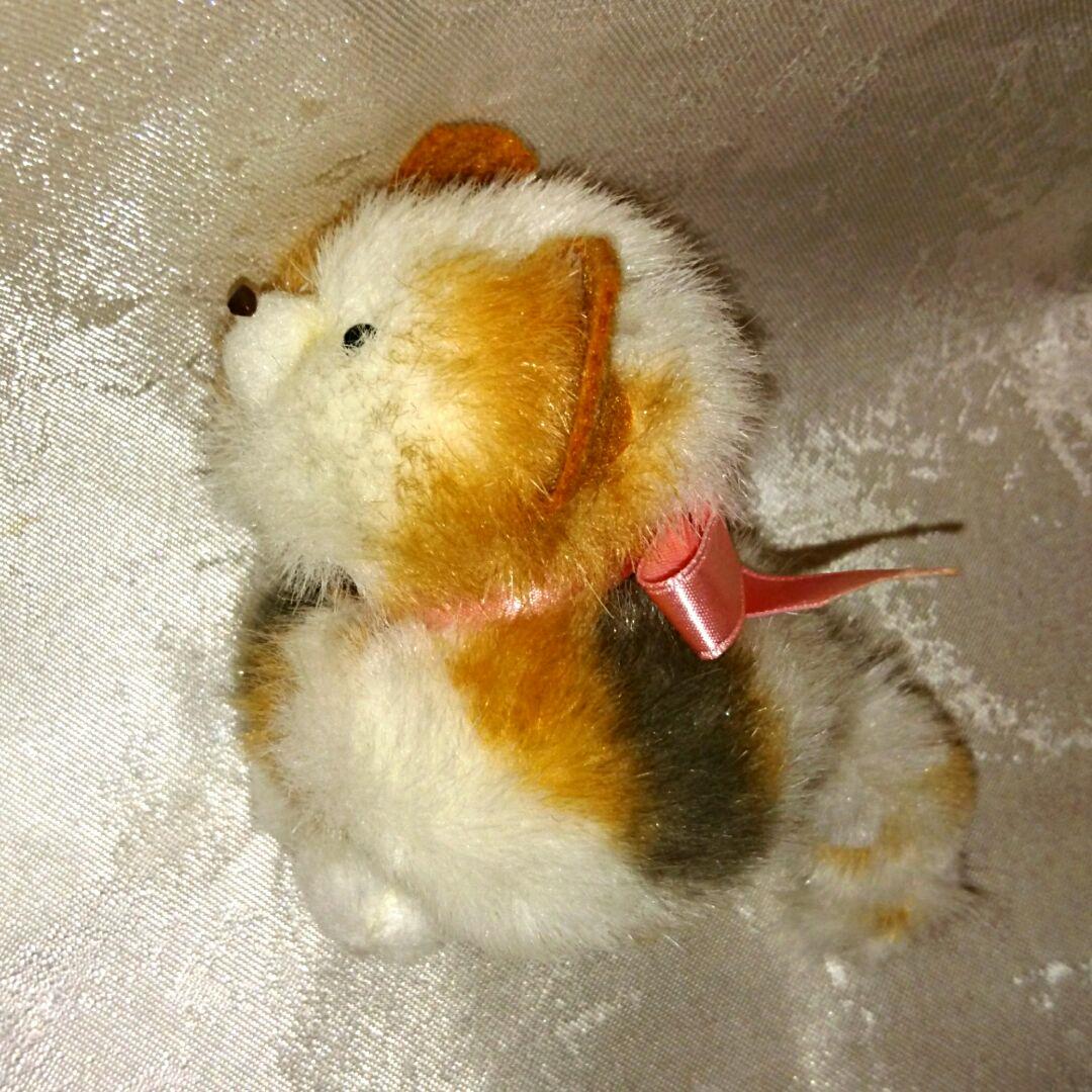 新品 レトロ 手のり プチ猫 豆猫 ぬいぐるみ ネコ 人形 昭和 ねこ 三毛猫