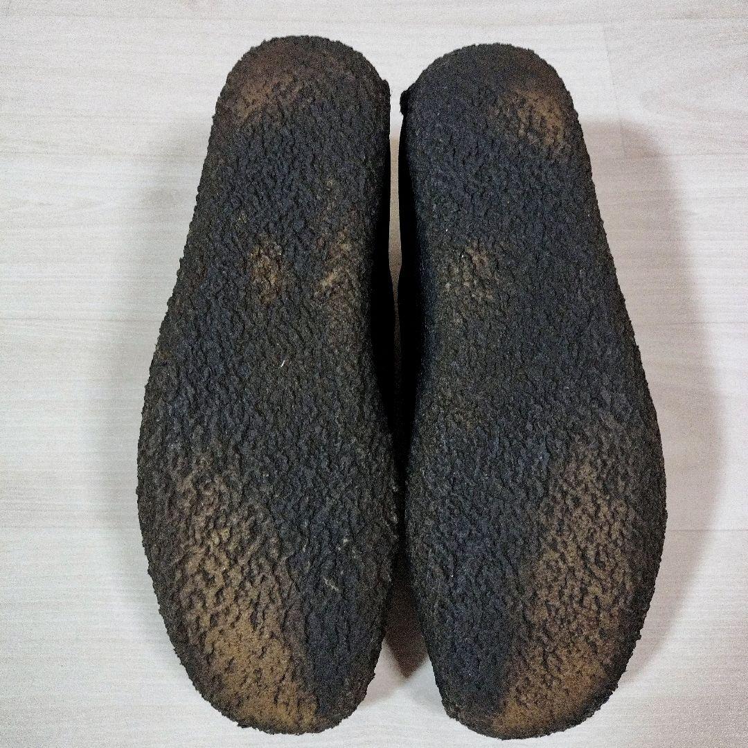 【Clarks】クラークス ナタリー レザー クレープソール レザー UK8 黒