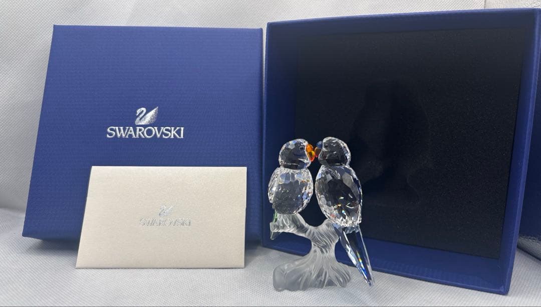 SWAROVSKI スワロフスキー セキセイインコ 鳥