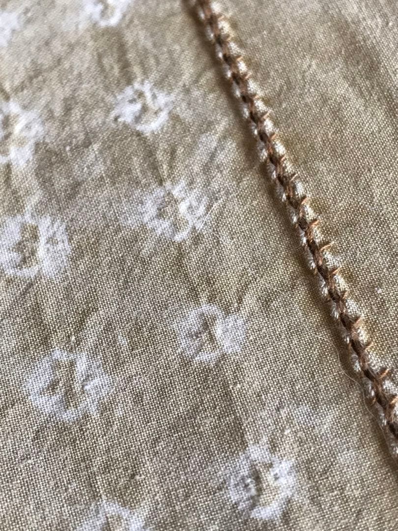 ヨーガンレール　シーツ　天然染料　絞り染め