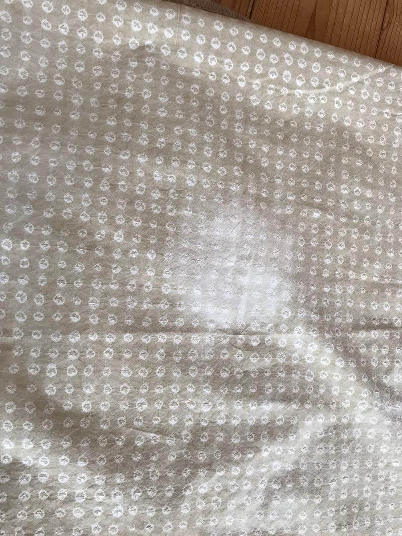 ヨーガンレール　シーツ　天然染料　絞り染め