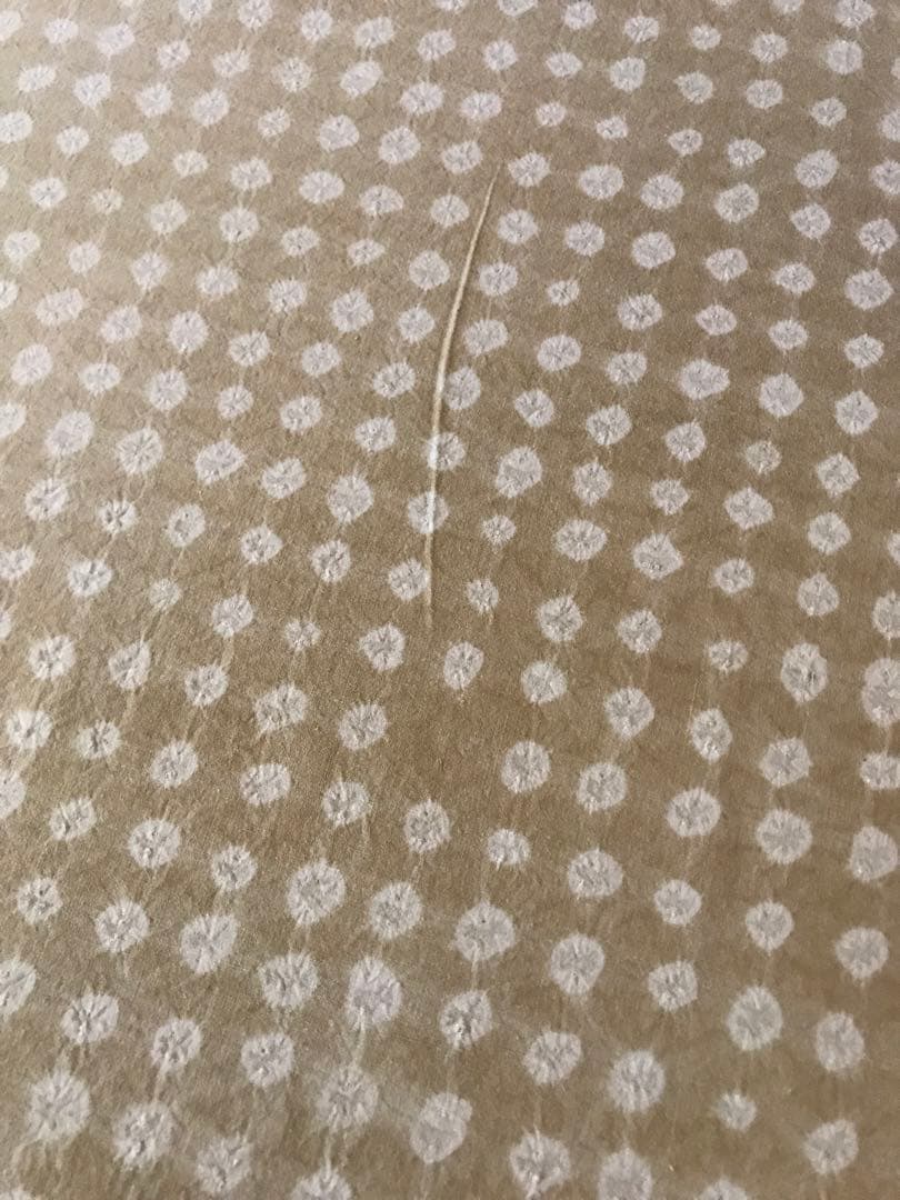 ヨーガンレール　シーツ　天然染料　絞り染め