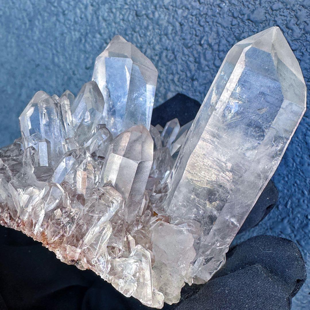 希少❗️高透明度❗虹入り☆超綺麗♡超強いパワー ヒマラヤ水晶 クラスターA1521