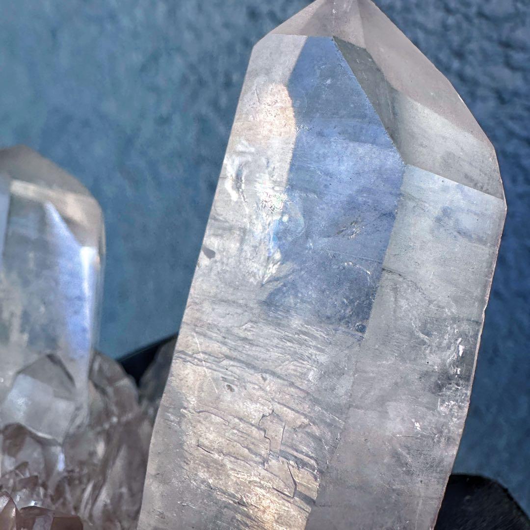 希少❗️高透明度❗虹入り☆超綺麗♡超強いパワー ヒマラヤ水晶 クラスターA1521