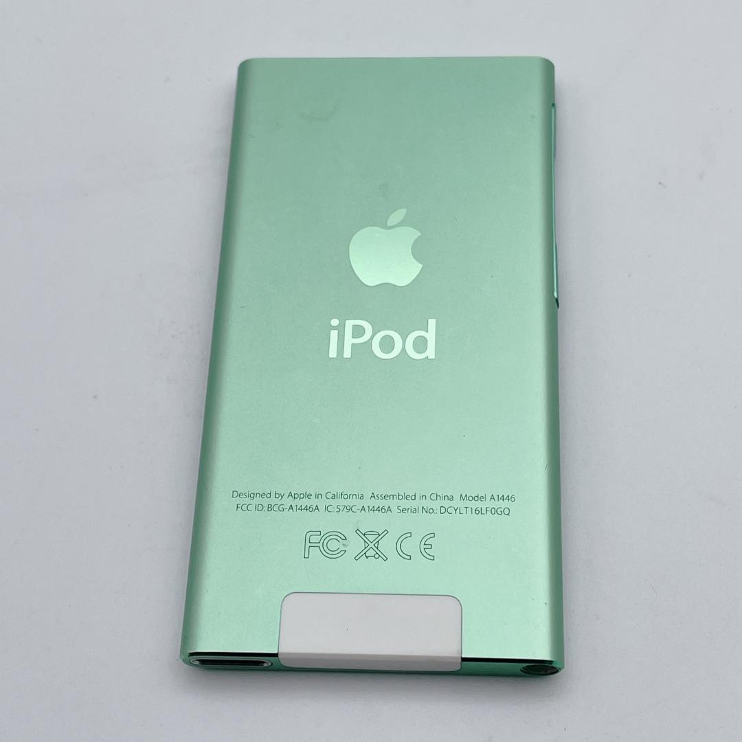 【美品】Apple iPod nano 第7世代 16GB グリーン