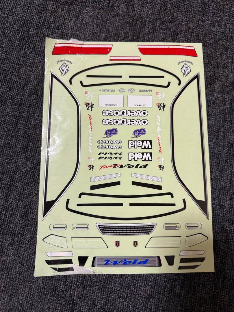 オーバードーズ JZX100 マークⅡ ボディ TOMEI POWERED