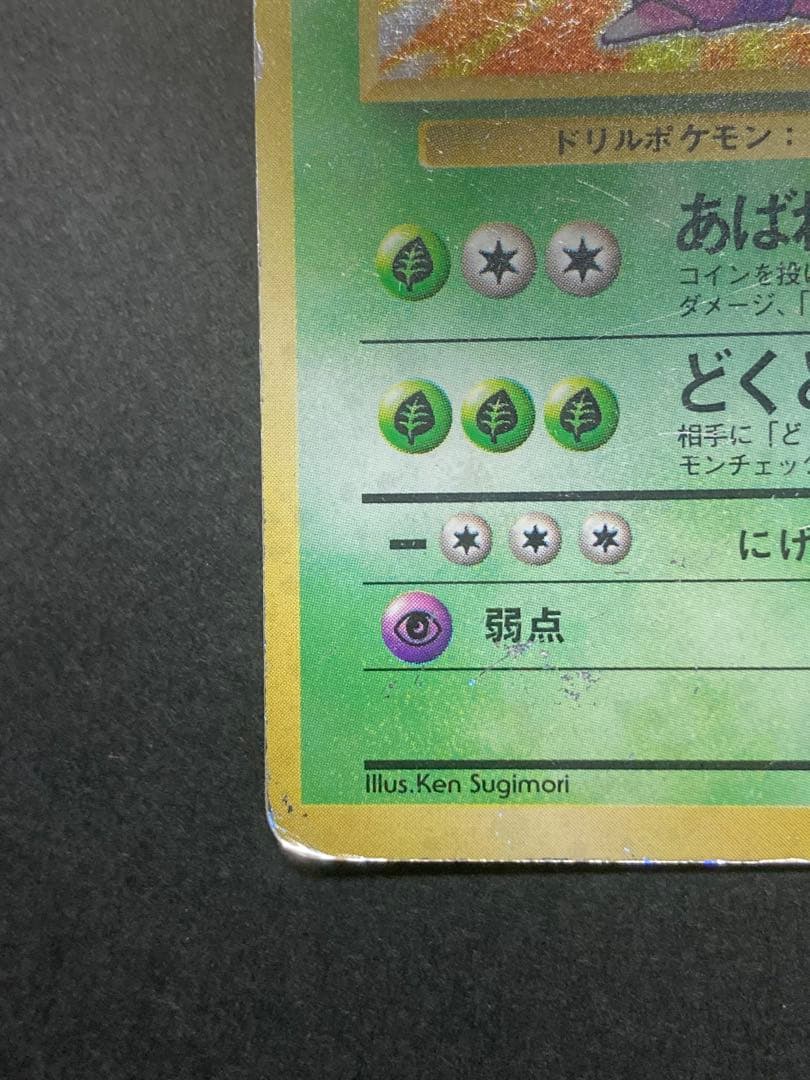 旧裏　ニドキング マークなし