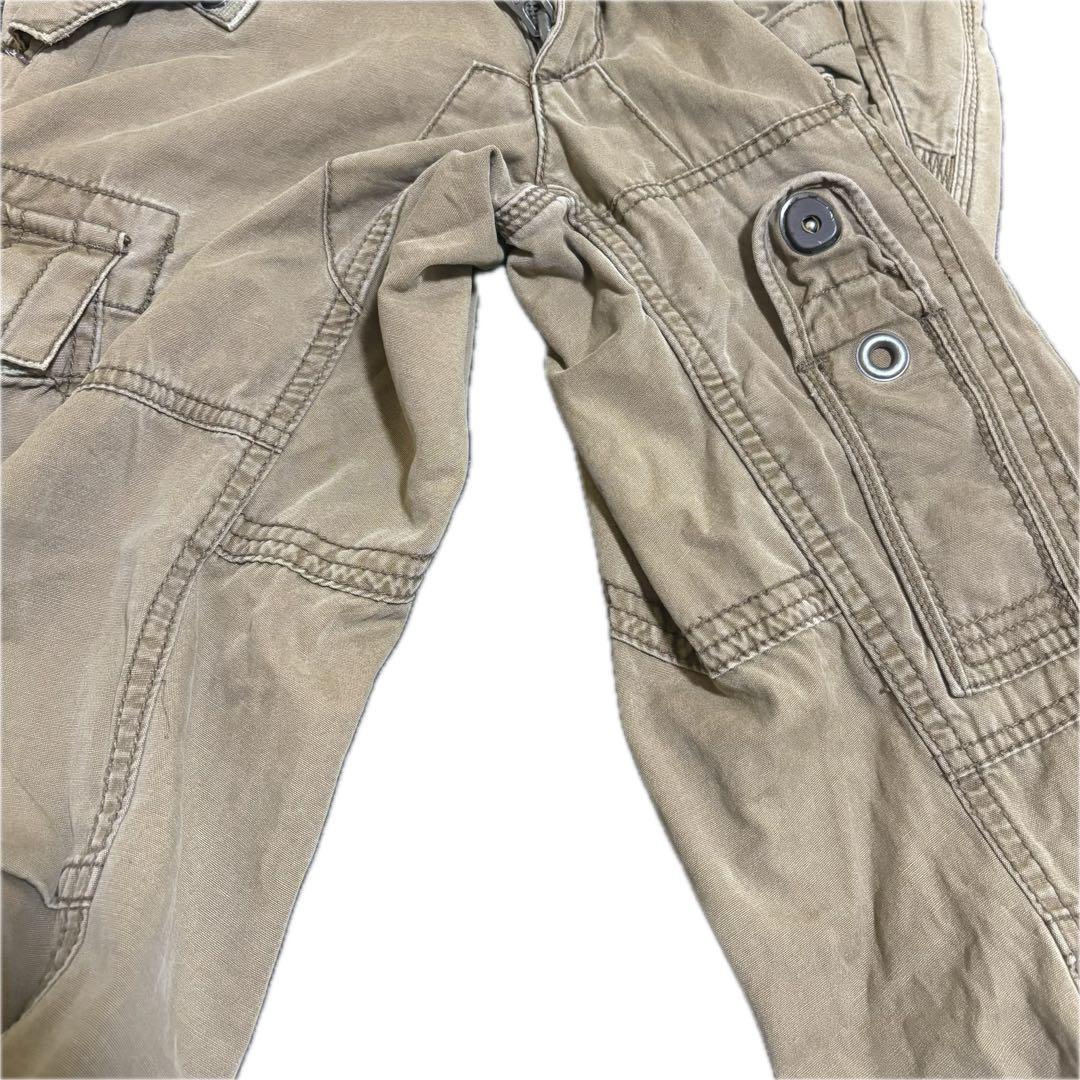 RALPH LAUREN ラルフローレン パラシュートパンツ ブラウン