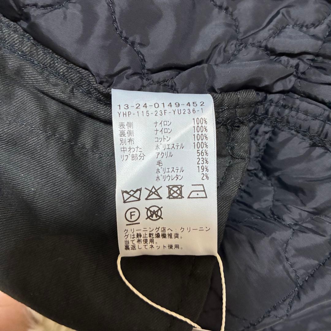 ❣️新品タグ付BEAMSBOYビームスボーイキルティングFミリタリーパンツ黒フリー