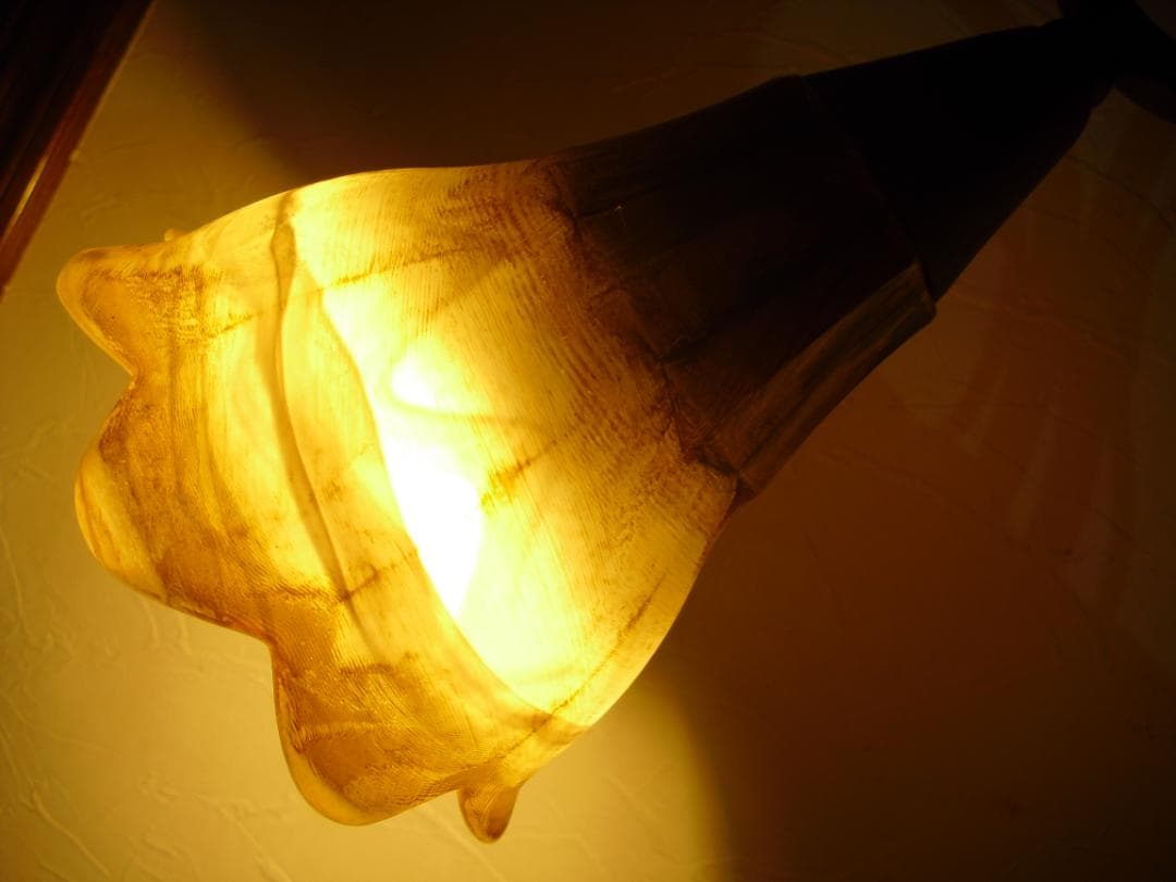 フロアスタンド 2灯式 フラワー型☆クラシカルで重厚なインテリアオブジェ/置物