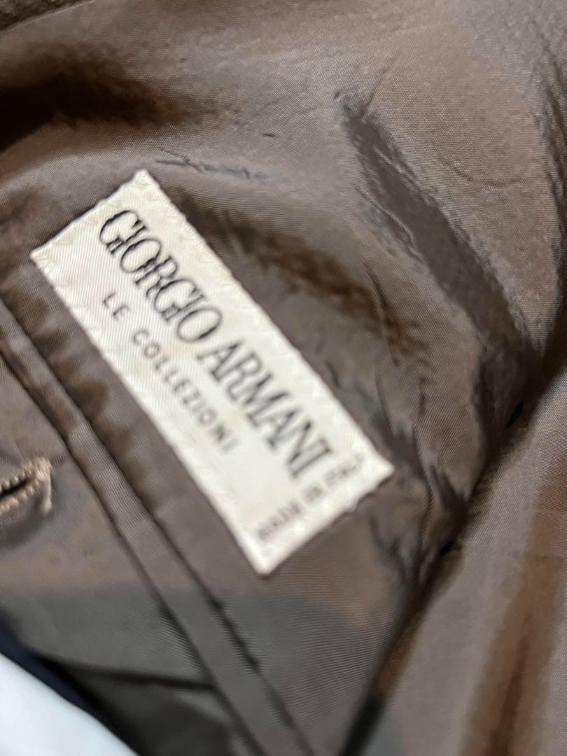 ★ジョルジオアルマーニグレー ダブルブレストスーツ/菅田将暉着用品！