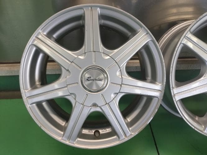 ☆４穴マルチ☆社外アルミホイール☆ジャンク品☆＠56