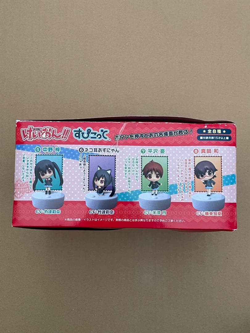 けいおん‼︎ すぴこっと　全8種　ポストカード付　難あり　まとめ売り