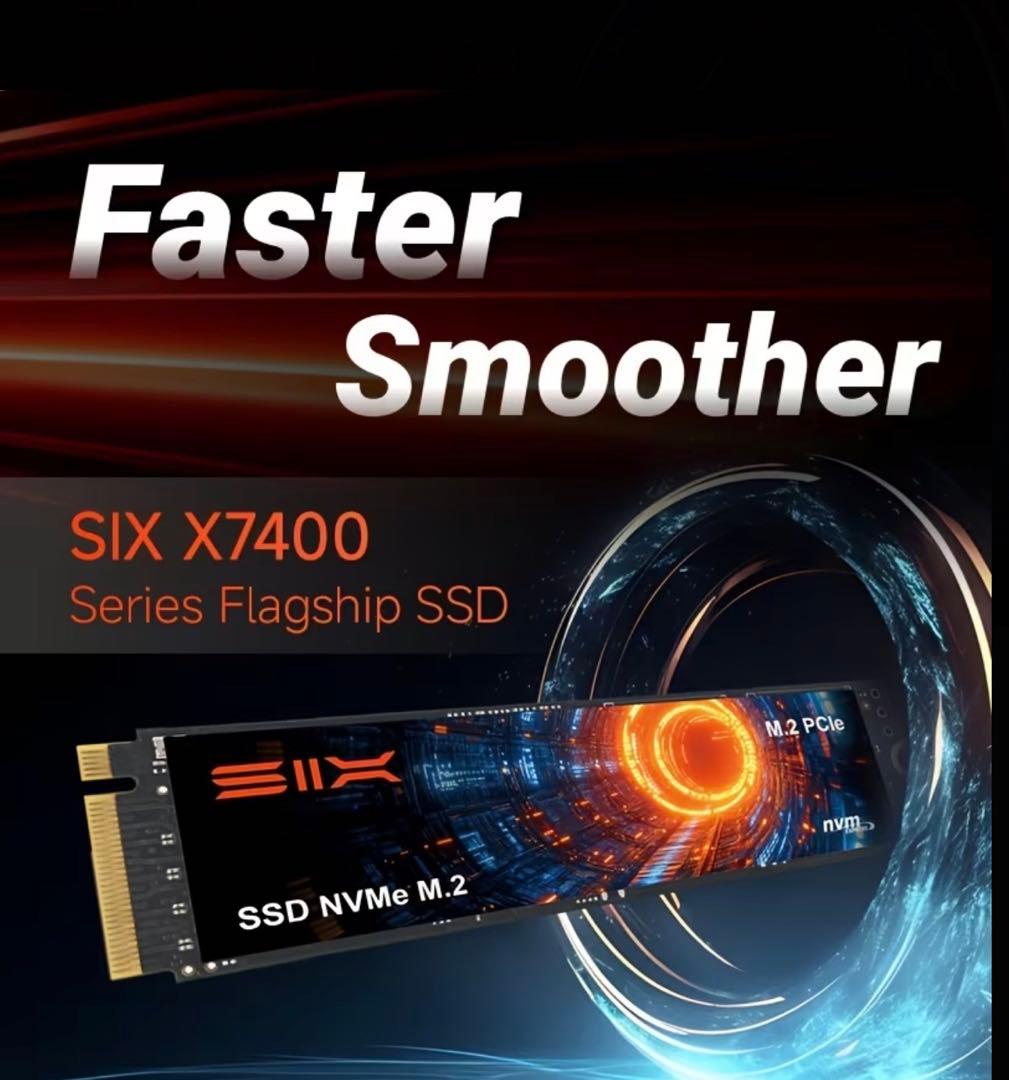 2TB M.2 PCIe 4.0 SSD X7400 新品未使用