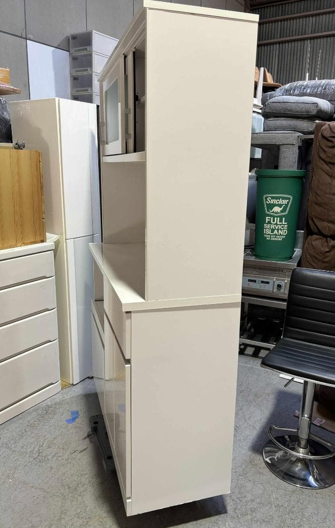 マルコ木工 キッチンボード、キッチンキャビネットタイプ、幅117cm Used