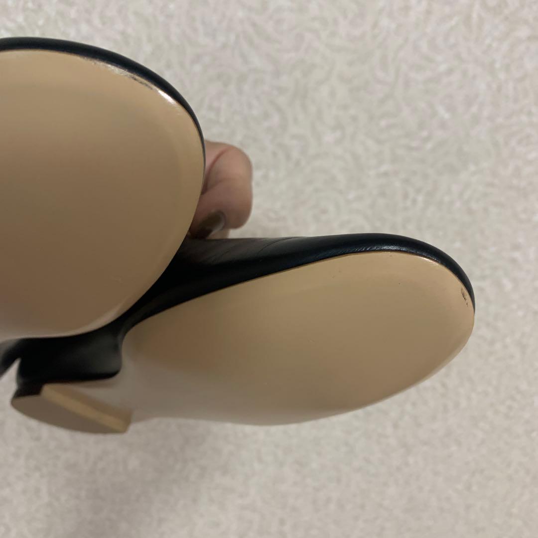 PIPPICHIC ブラック フラットシューズ　★未使用品