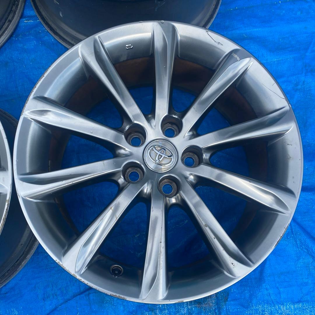 トヨタ マークX 130系 純正 18インチ アルミホイール 4本セット