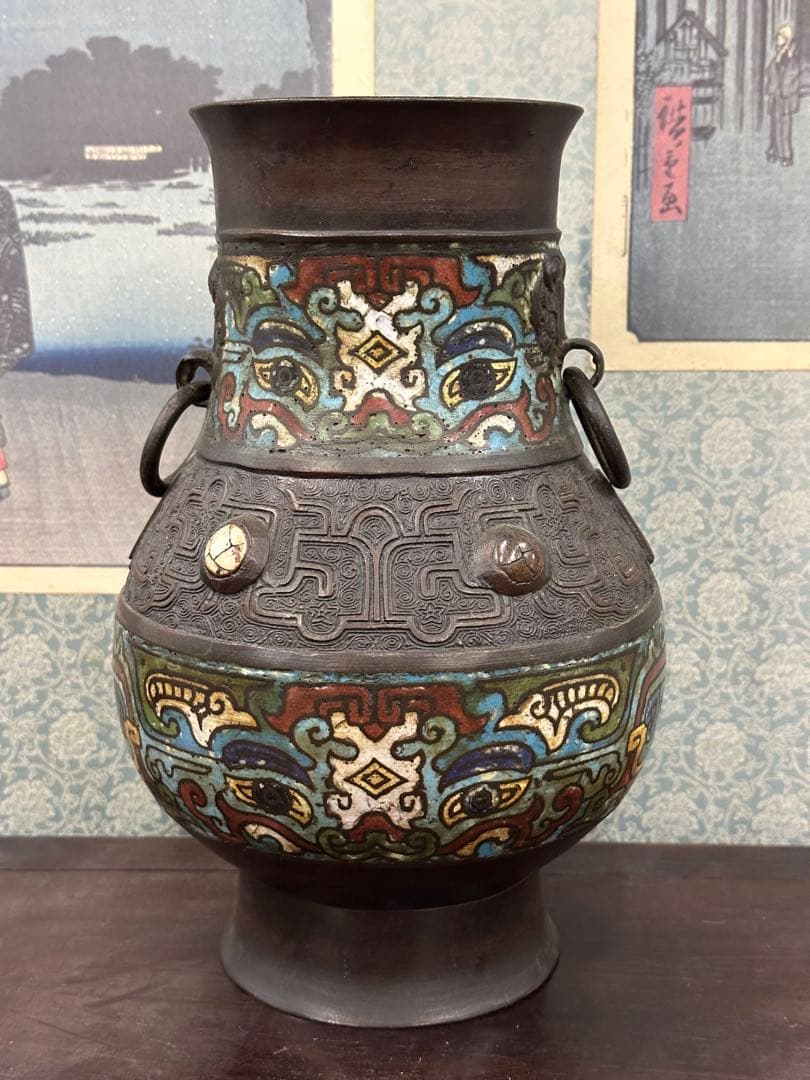 香爐？ 置物 銅器 宣德年製在銘 中國古美術