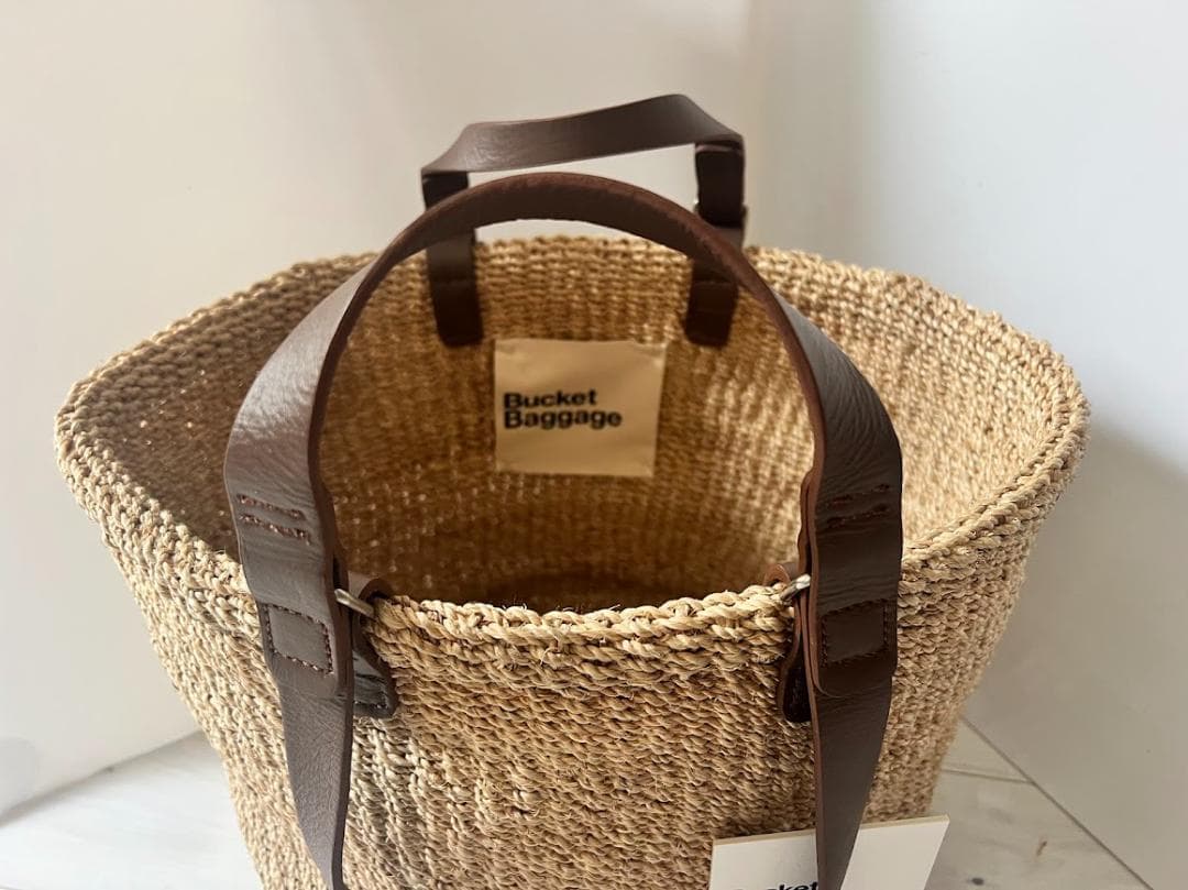 Bucket Baggage H＆S Basket Lバケットバゲージかごバッグ