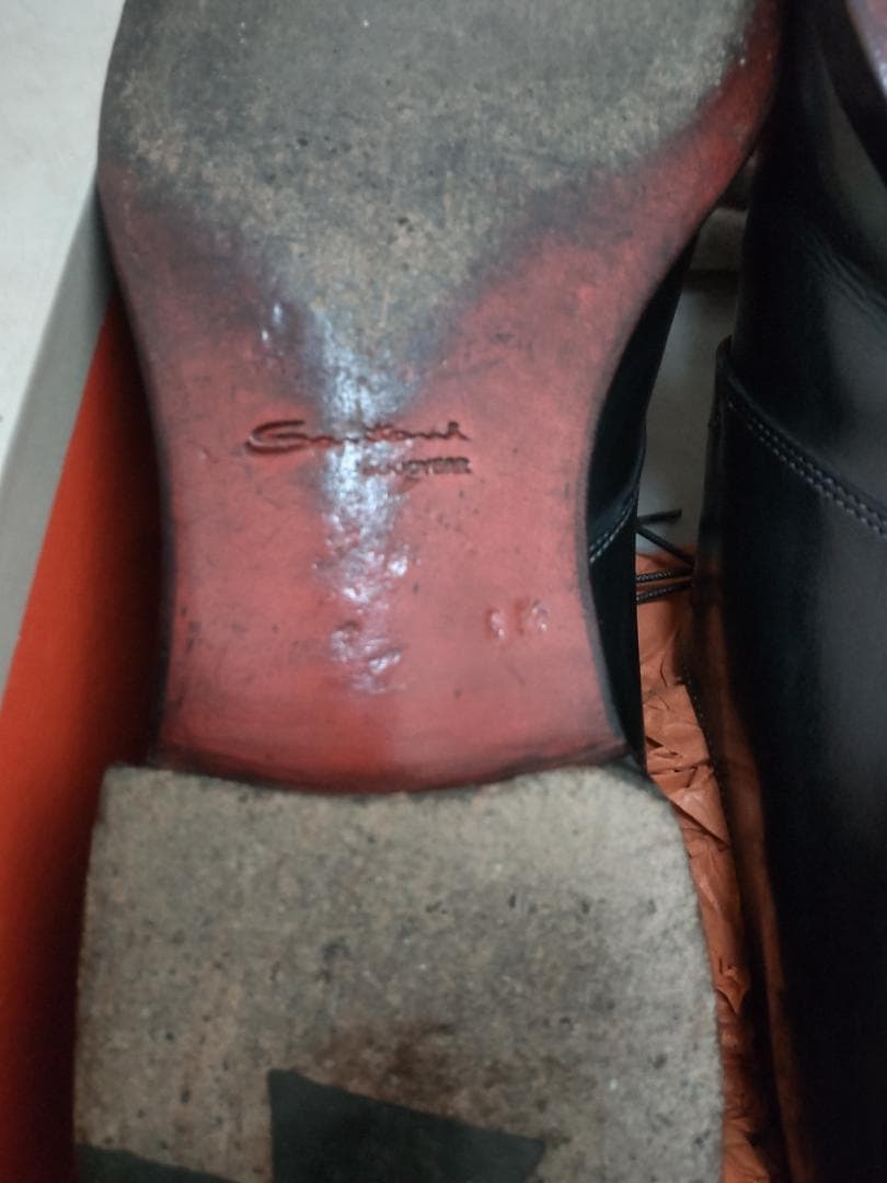 Santoni サントーニ 　プレーントゥ　ダークネイビー　60　65